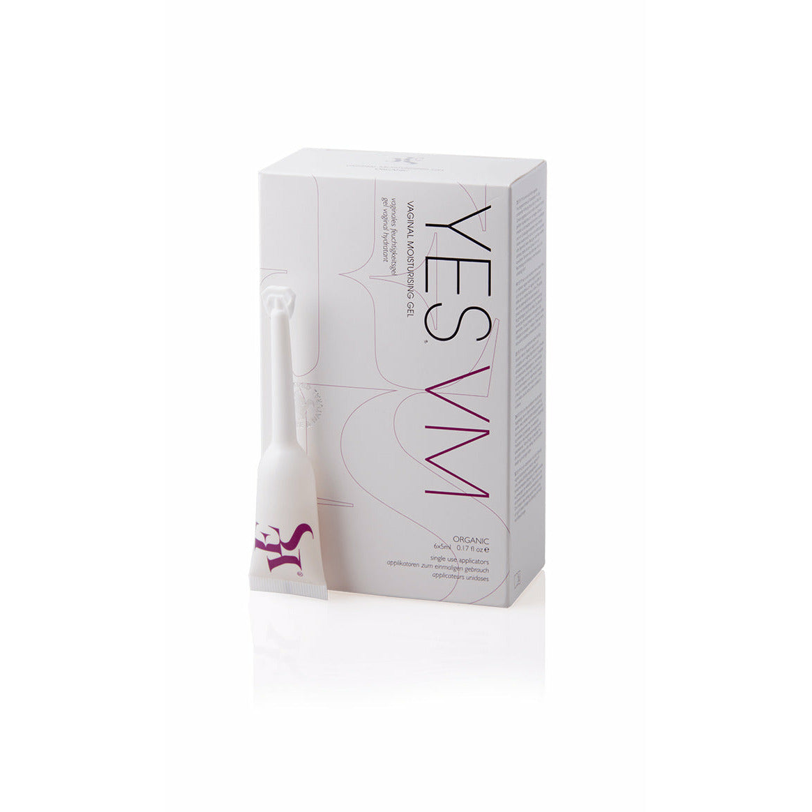 YES VM, Natural Vaginal Moisturiser 6 x 5ml applicators